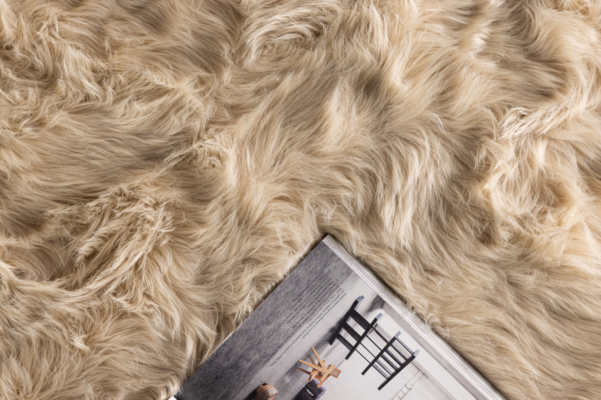 Katy Rektangulært Tæppe 230 x 160 Beige