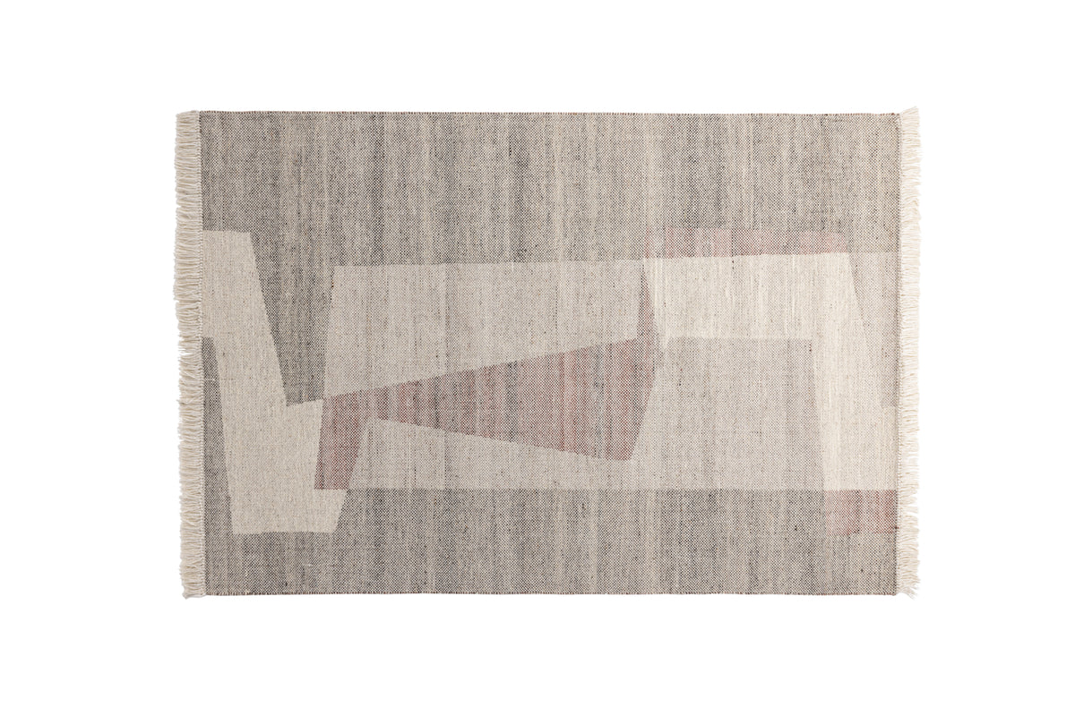 Rio Rektangulært Tæppe 230 x 160 Beige