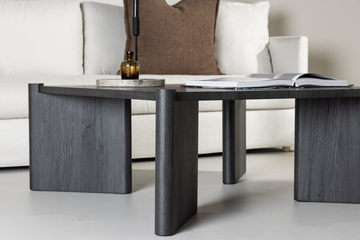 Rogaland Sofa Table 100 x 100 Sort