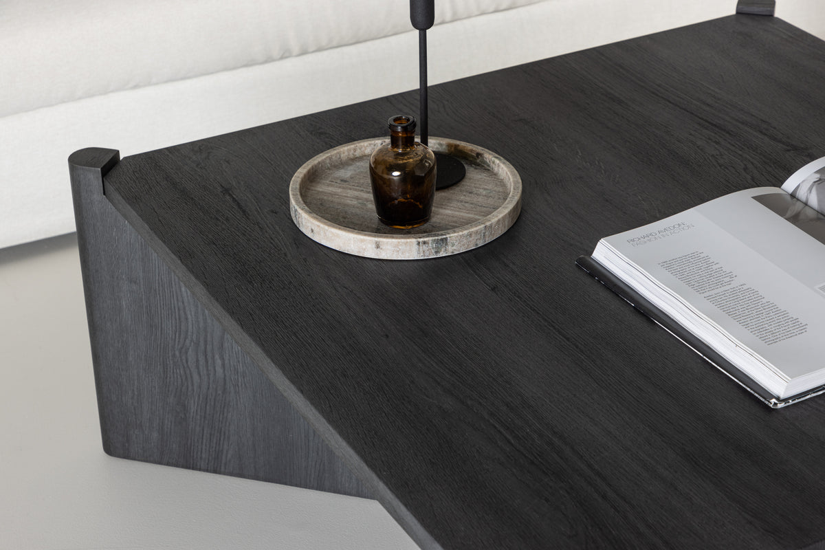 Rogaland Sofa Table 100 x 100 Sort