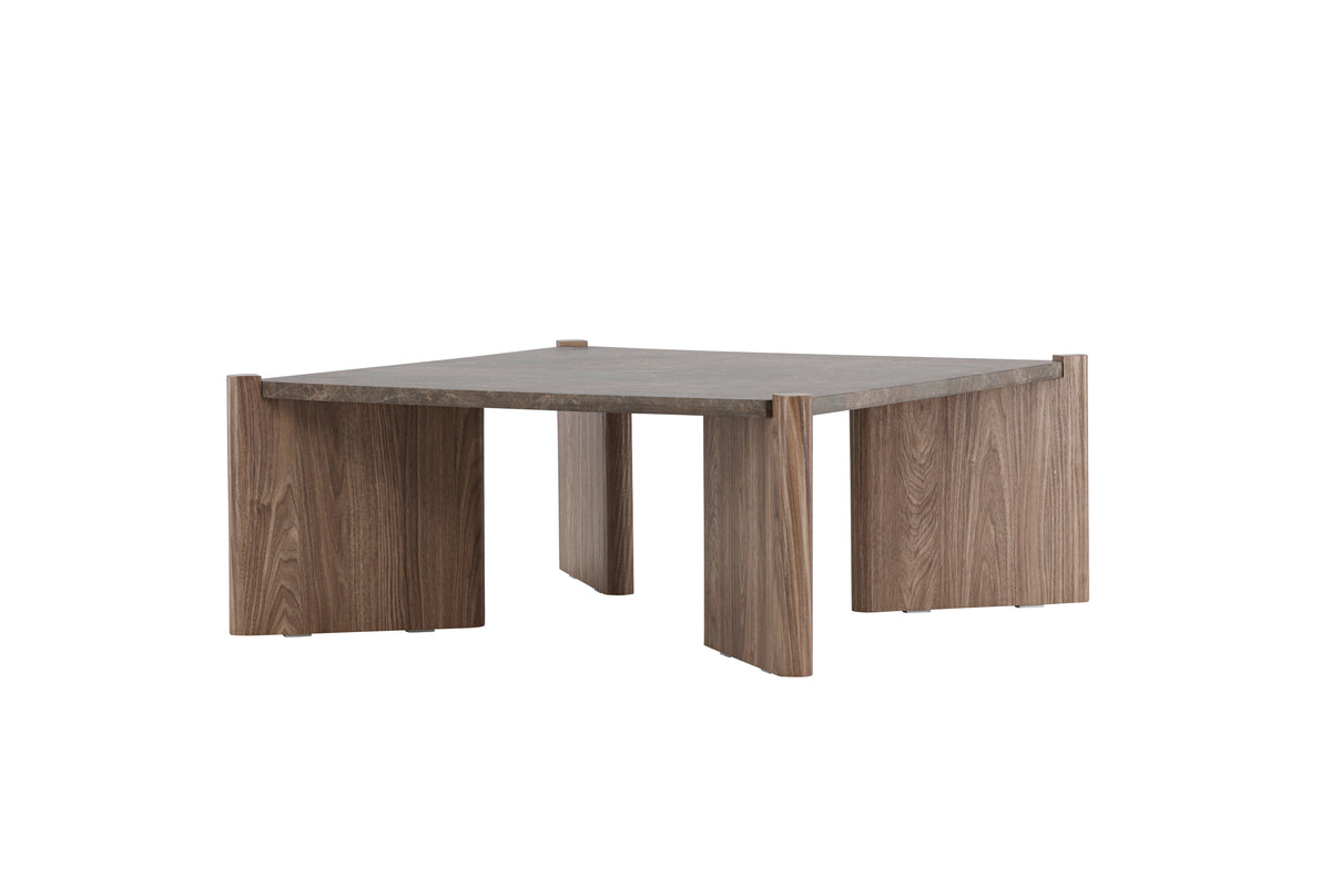 Rogaland Sofa Table 100 x 100 Brun