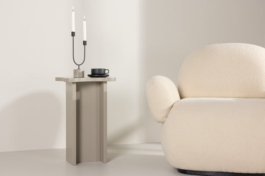 Sidebord 42 x 30 Beige