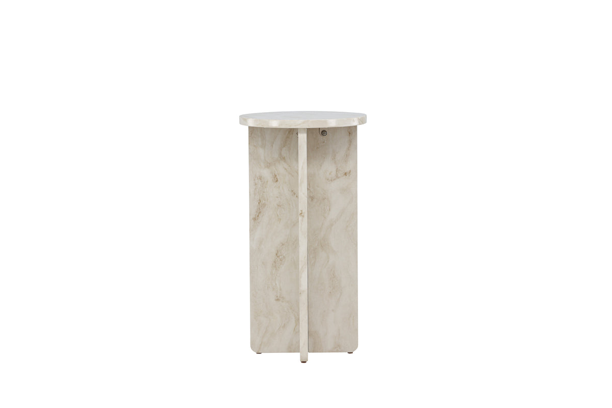 Ålesund Sidebord ⌀40 Beige
