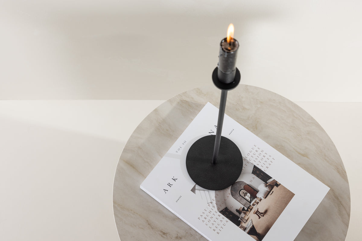 Ålesund Side Table ⌀50 Beige