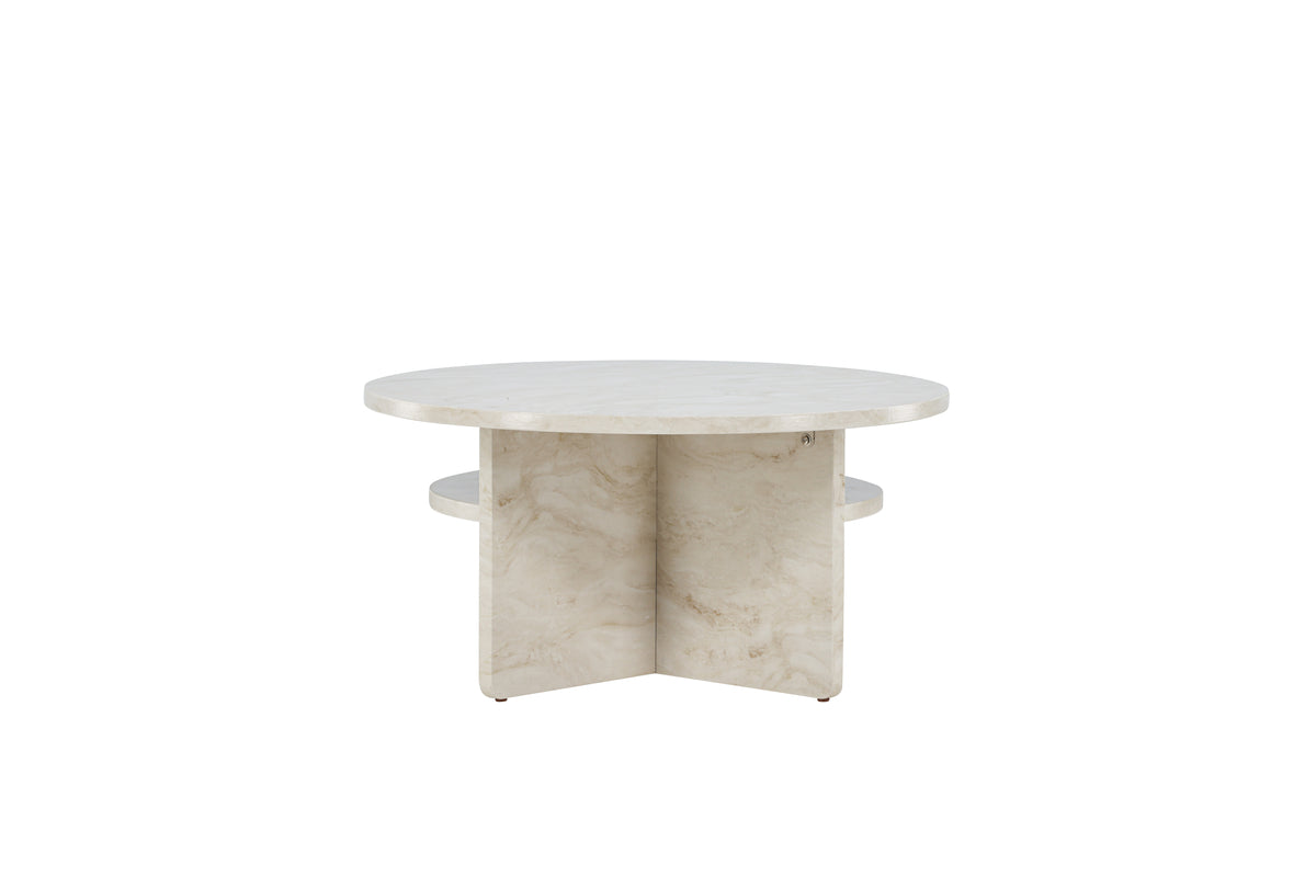 Ålesund Sofa Table ⌀85 Beige