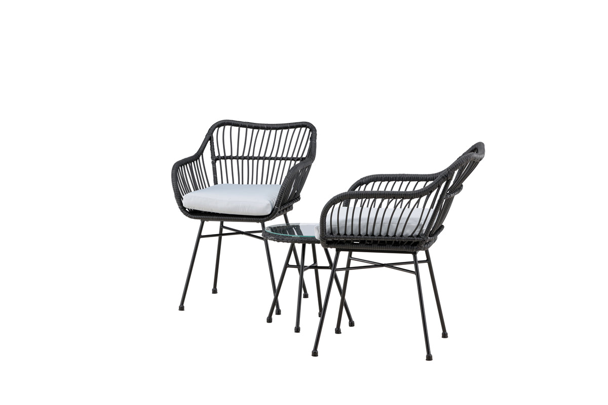 Viga Lounge Sæt Sort