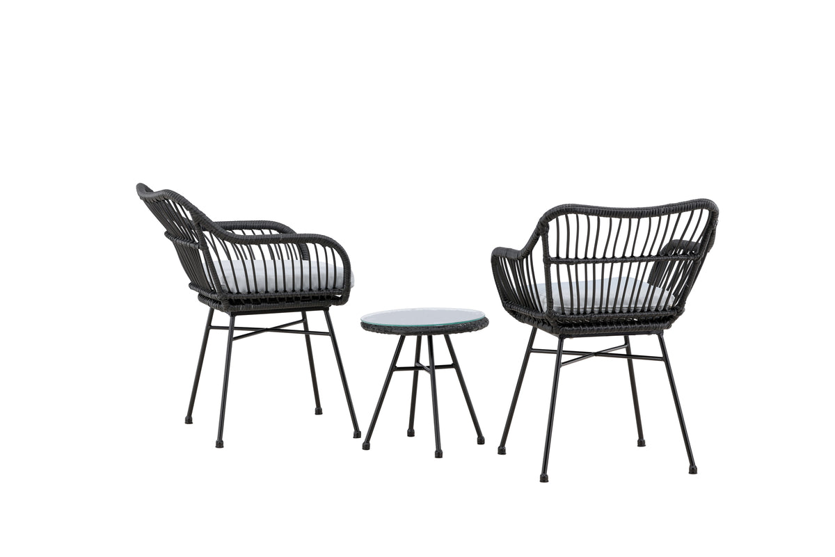 Viga Lounge Sæt Sort