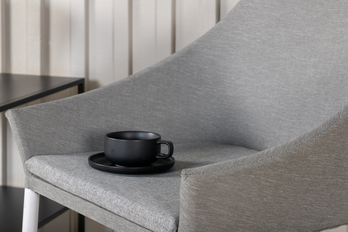 Spisebordsstol 2-pak Grå