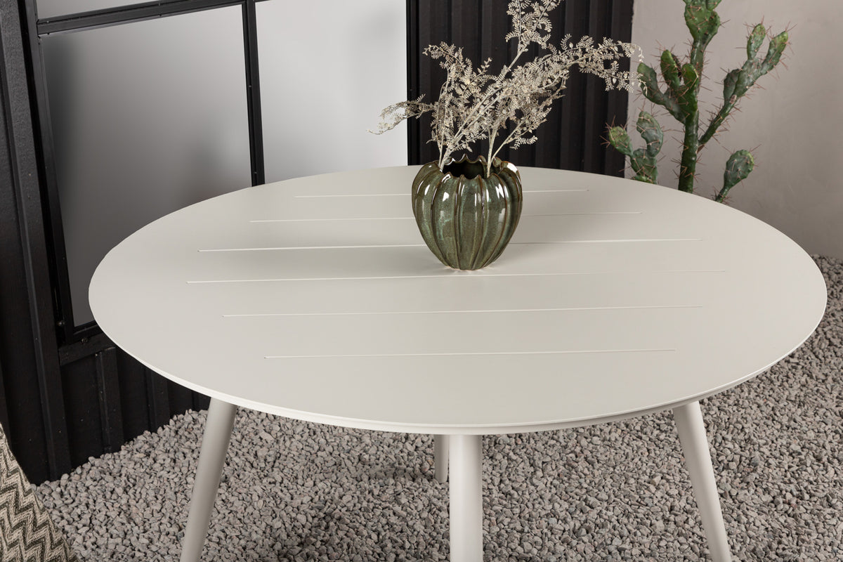 Rundt spisebord 120 Beige