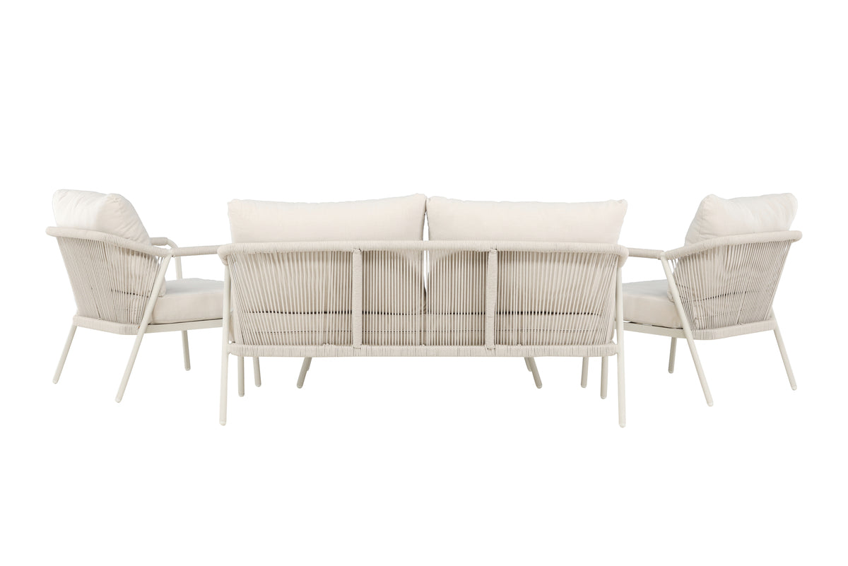 Sicily Lounge Set Beige Beige