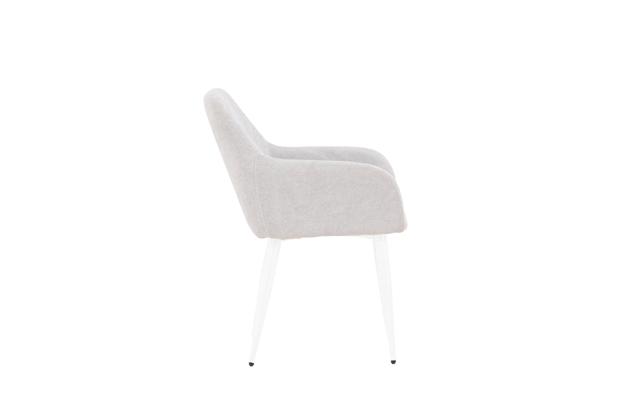 Comfort Spisestol 2-pak Lys Grå