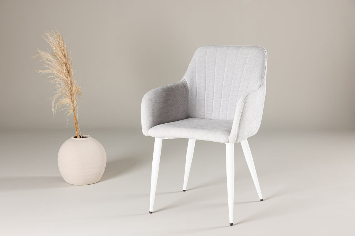 Comfort Spisestol 2-pak Lys Grå