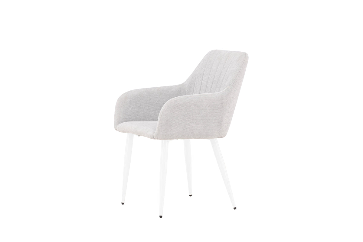 Comfort Spisestol 2-pak Lys Grå
