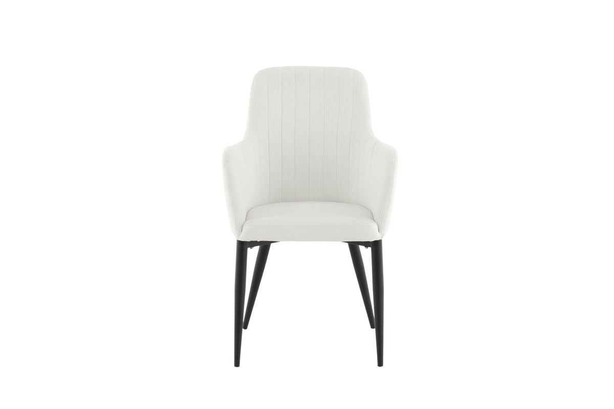 Comfort Spisebordsstol 2-pak Hvid