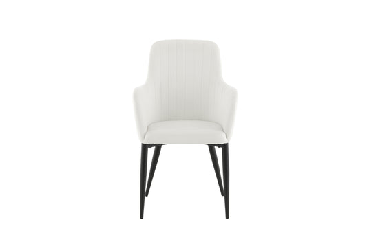 Comfort Spisebordsstol 2-pak Hvid
