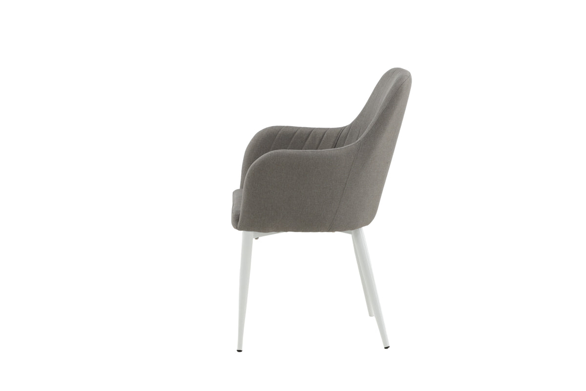 Comfort Spisebordsstol 2-pak Grå