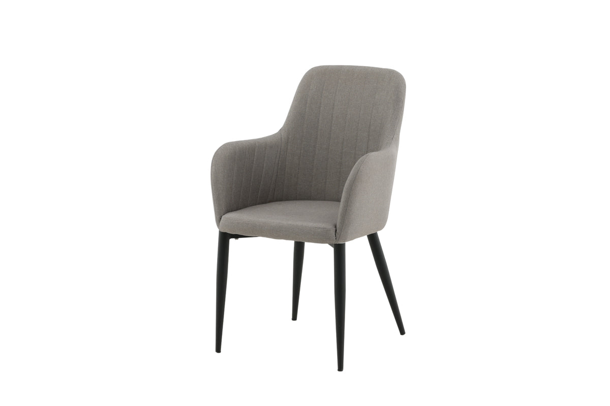 Comfort Spisebordsstol 2-pak Grå