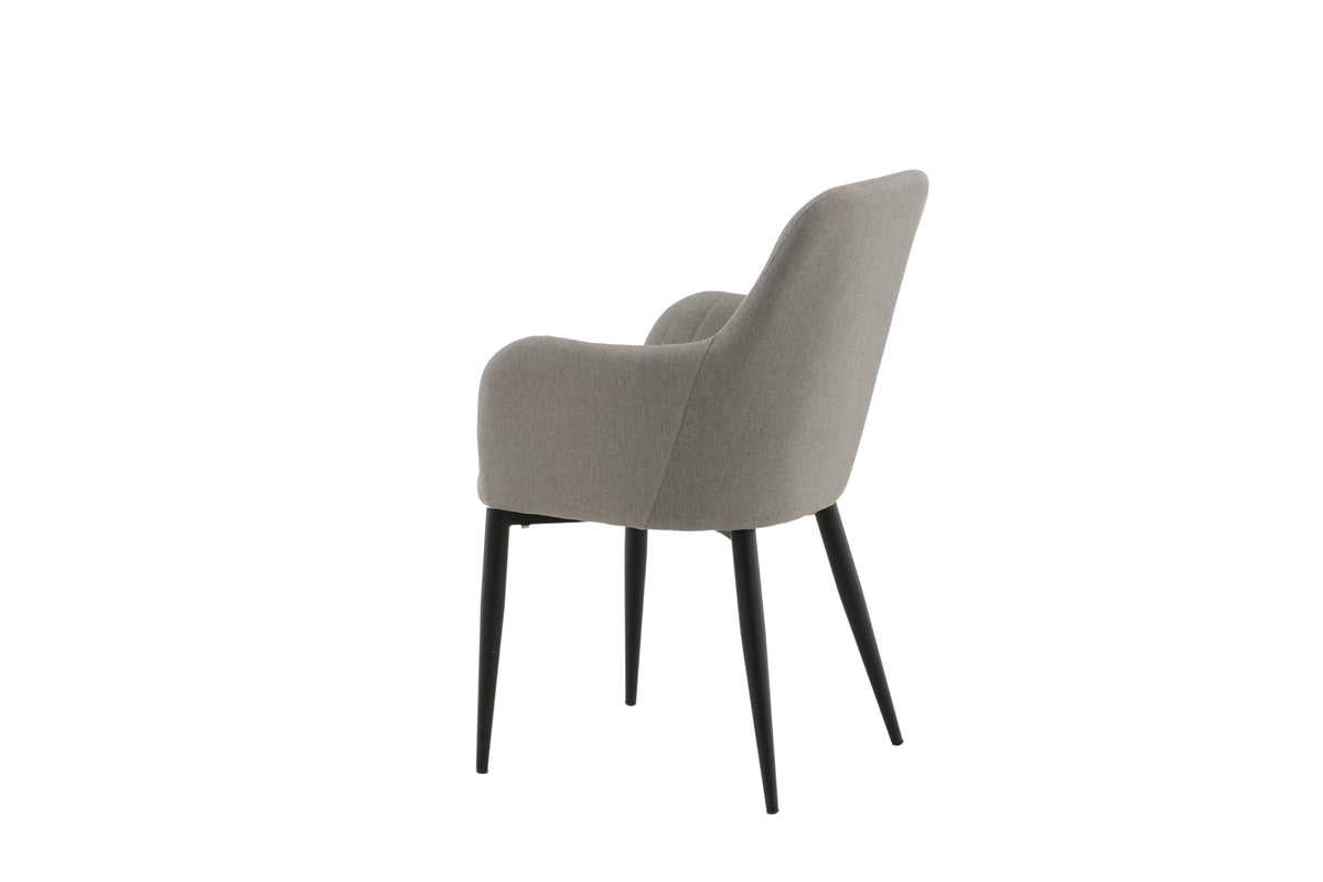 Comfort Spisebordsstol 2-pak Grå