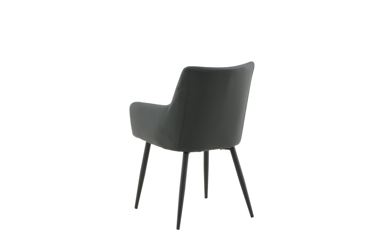 Comfort Spisebordsstol 2-pak Sort