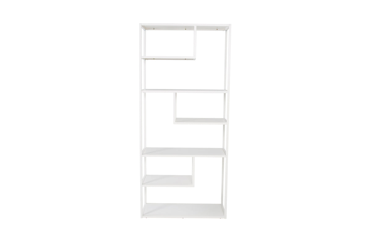 Staal Reol 35 x 85 x 190 Hvid