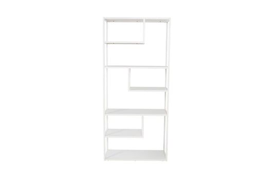Staal Reol 35 x 85 x 190 Hvid
