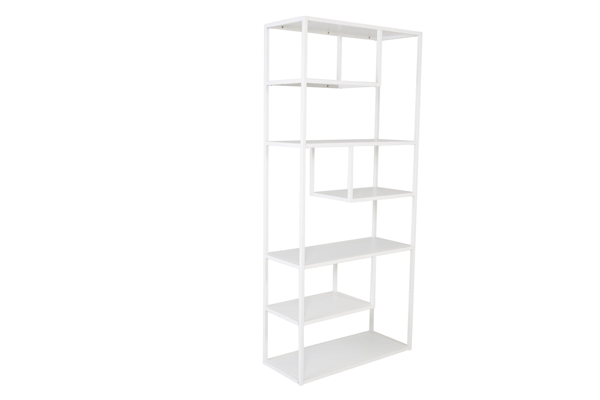 Staal Reol 35 x 85 x 190 Hvid