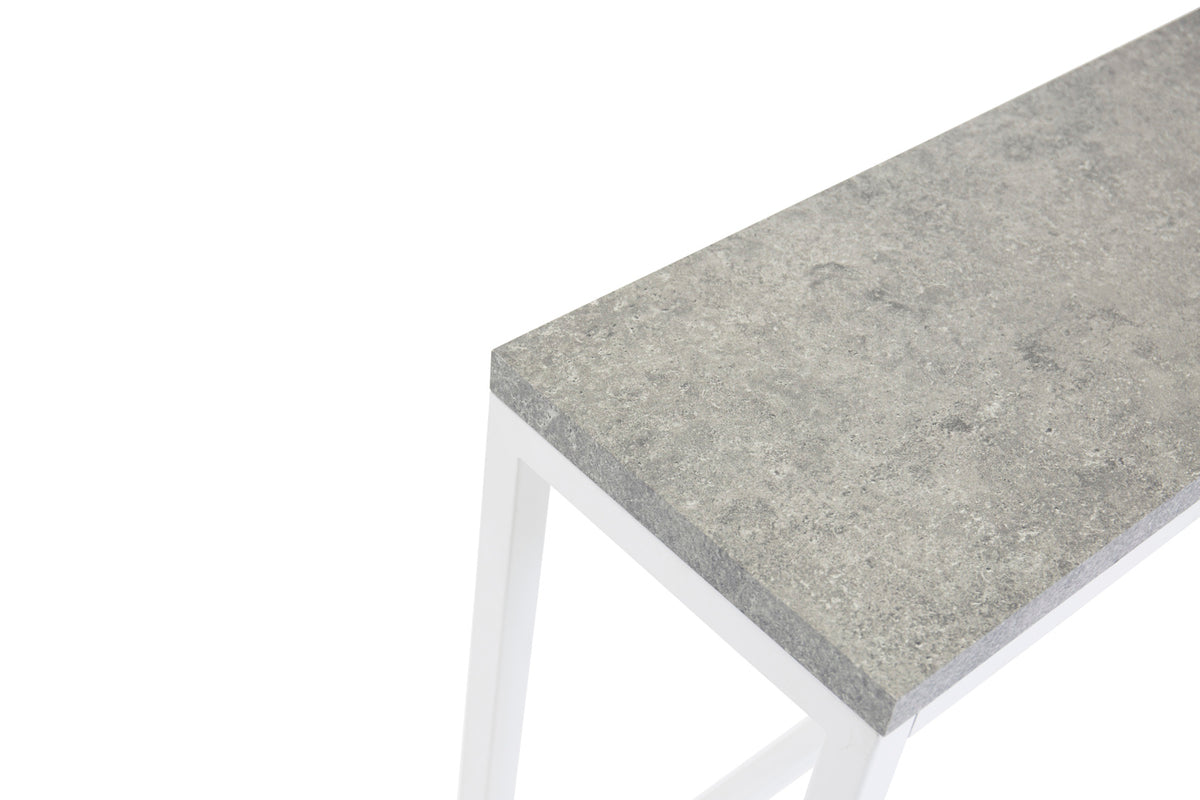 Rise Side Table 110 x 30 Hvid