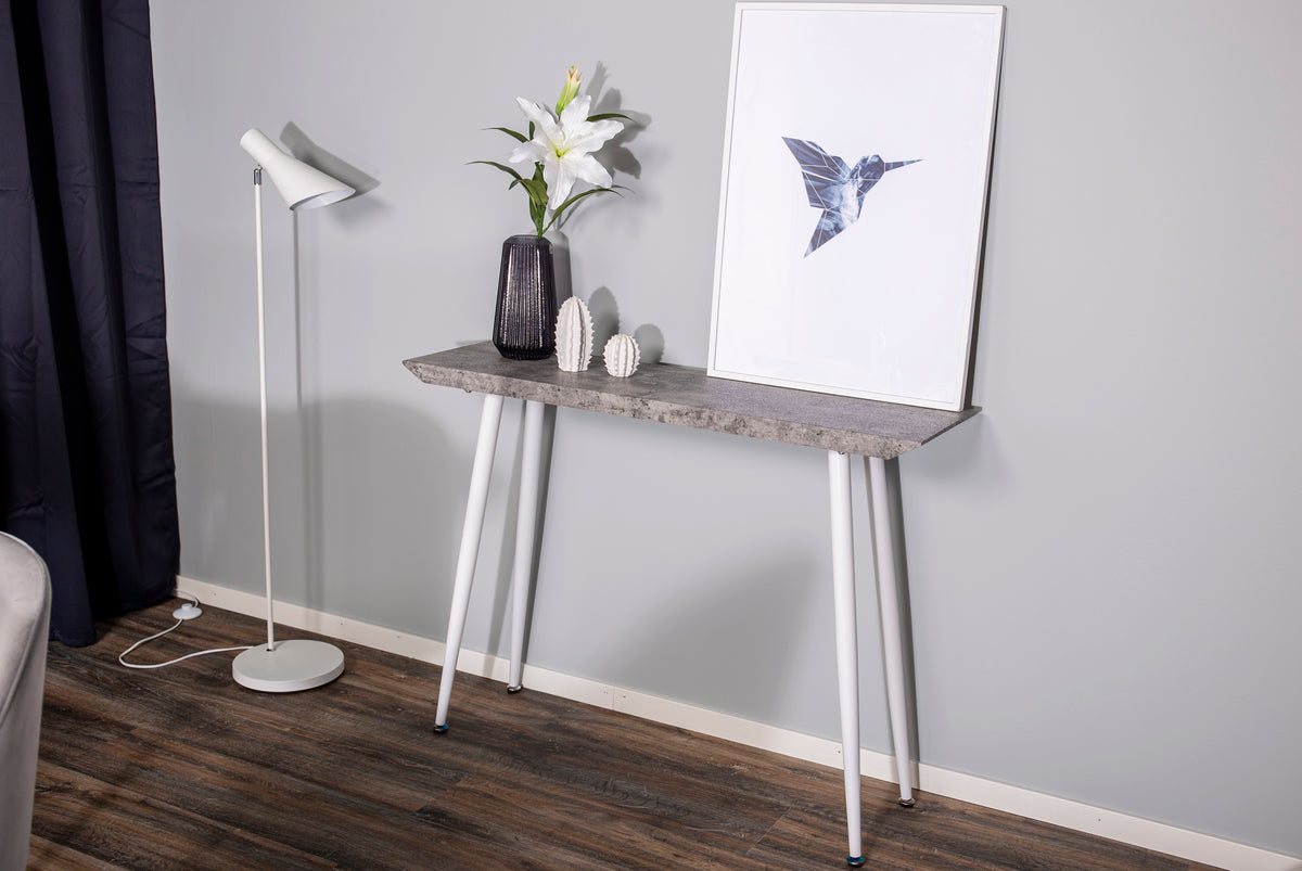 Edge Side Table 110 x 30 Hvid