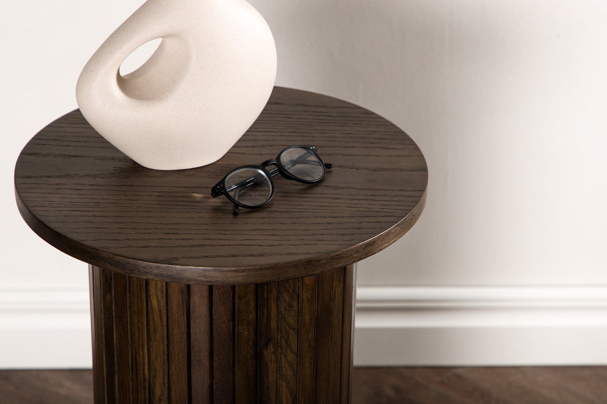 Bianca Side Table ⌀40 Mocca