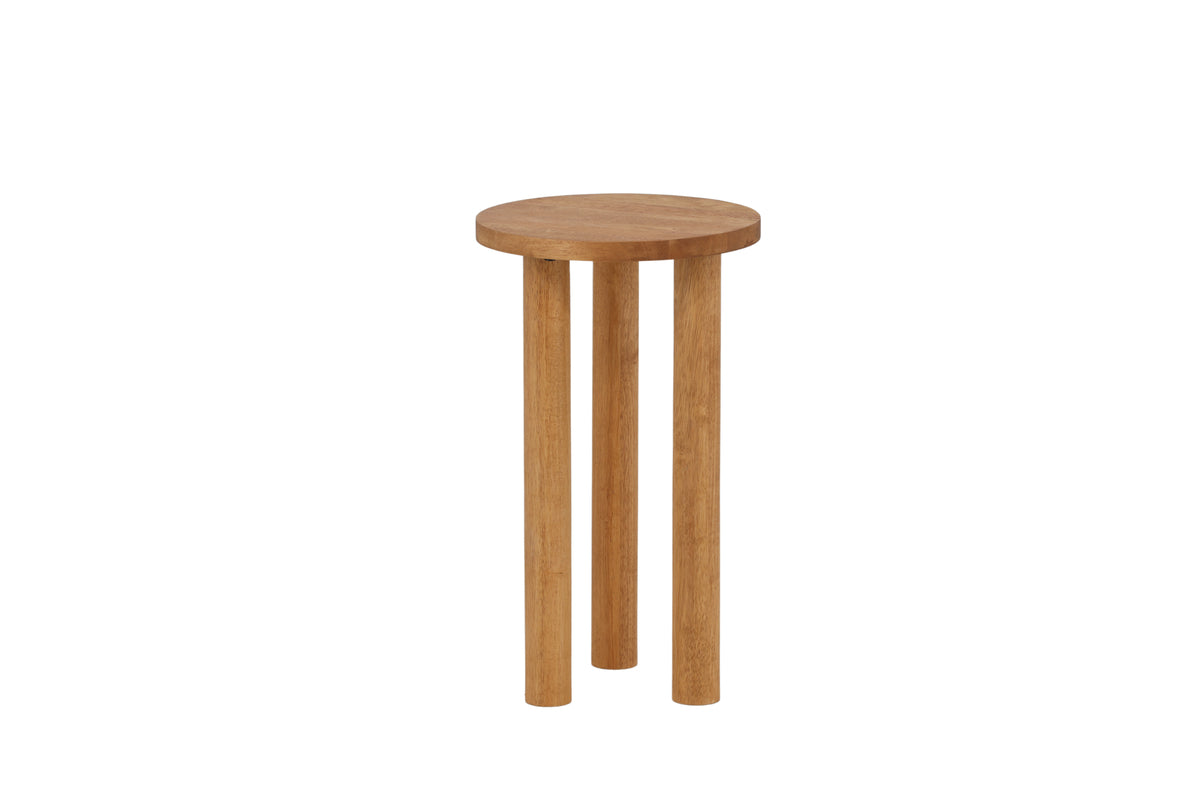 Duxbury Side Table ⌀35 Brun