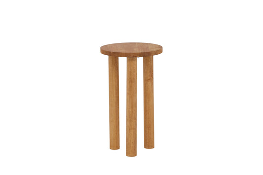 Duxbury Side Table ⌀35 Brun