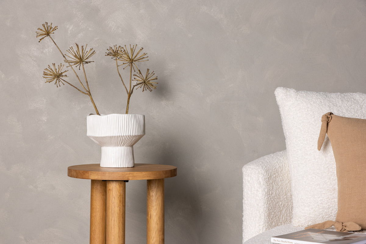 Duxbury Side Table ⌀35 Brun