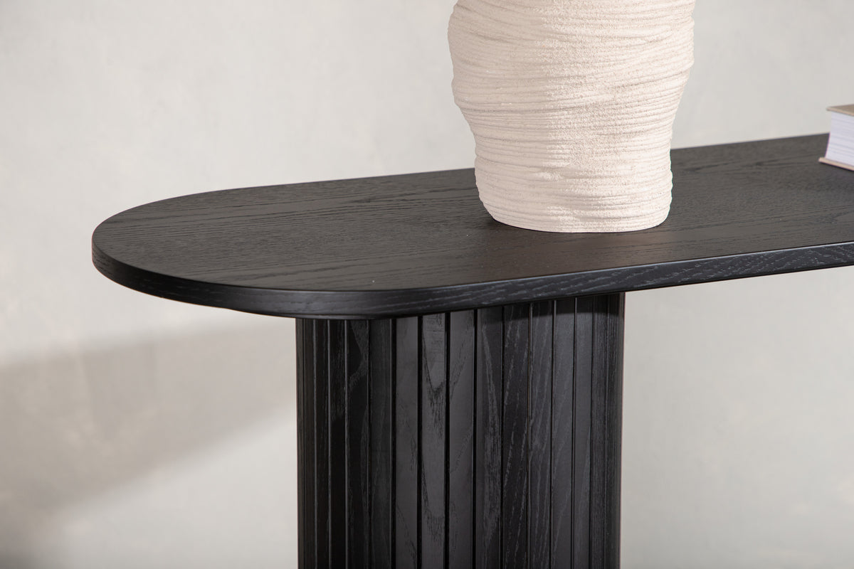 Bianca Sidebord 130 x 40 Sort