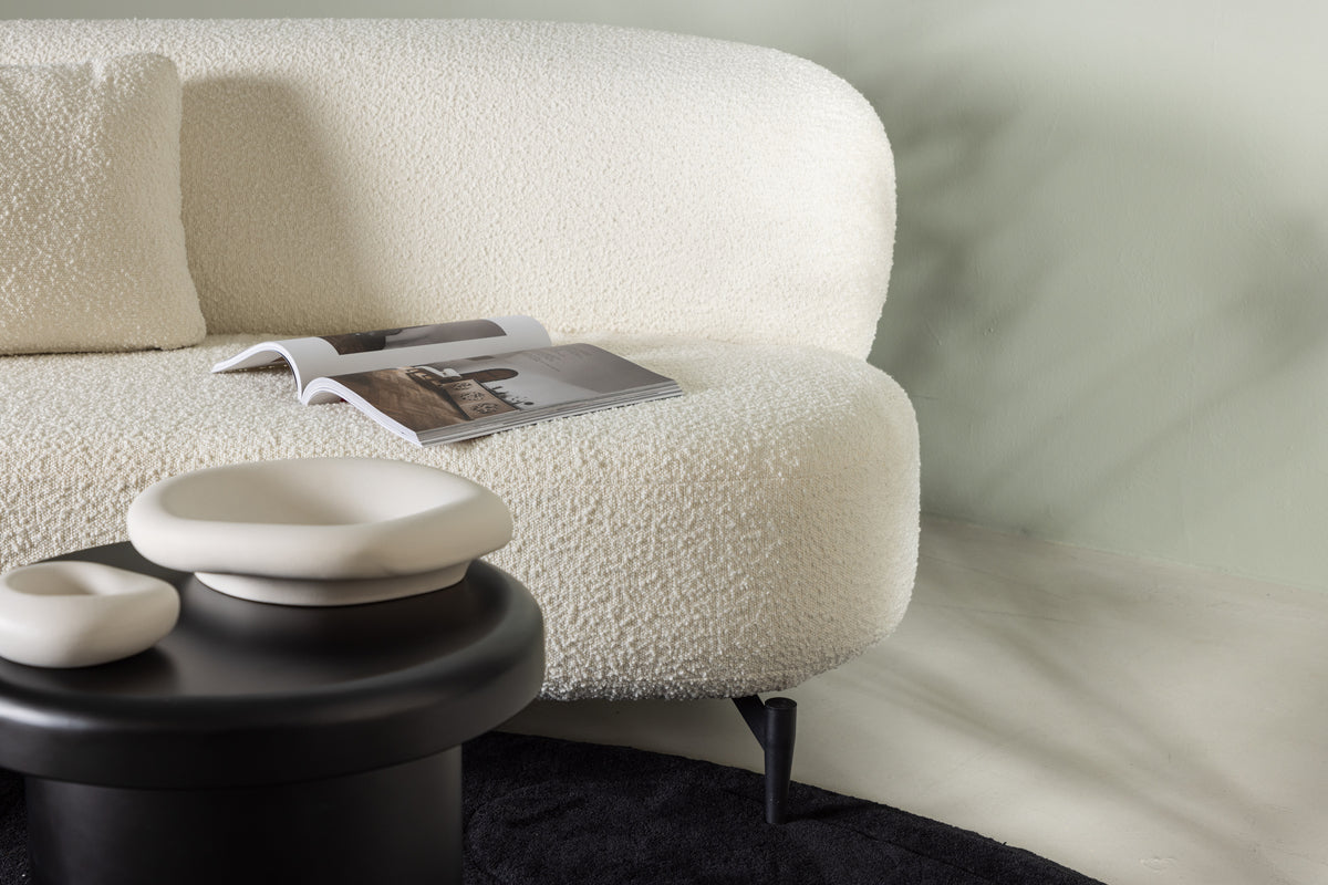 Luna 3-personers Sofa Hvid