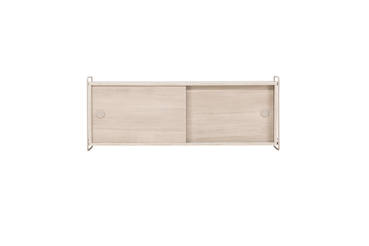 Paris Skab 35 x 122 x 48 Hvidvasket