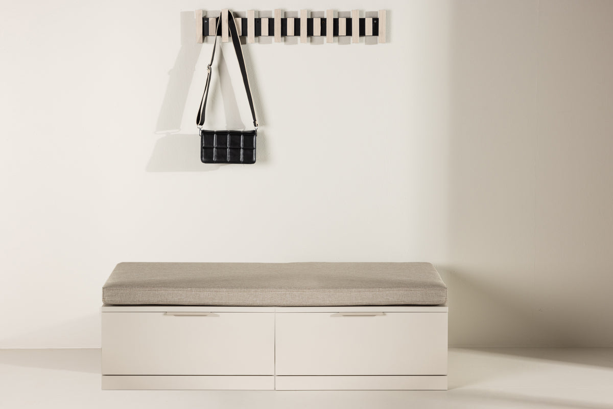 Nice Pude Bænk 60 x 120 x 6 Beige