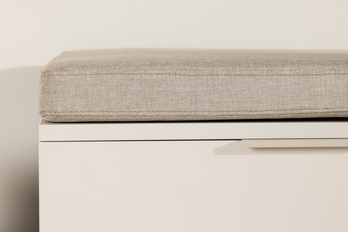 Nice Pude Bænk 60 x 120 x 6 Beige