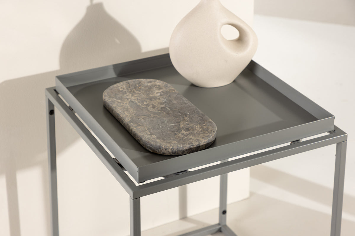 Porto Sidebord 45 x 45 Mørkegrå