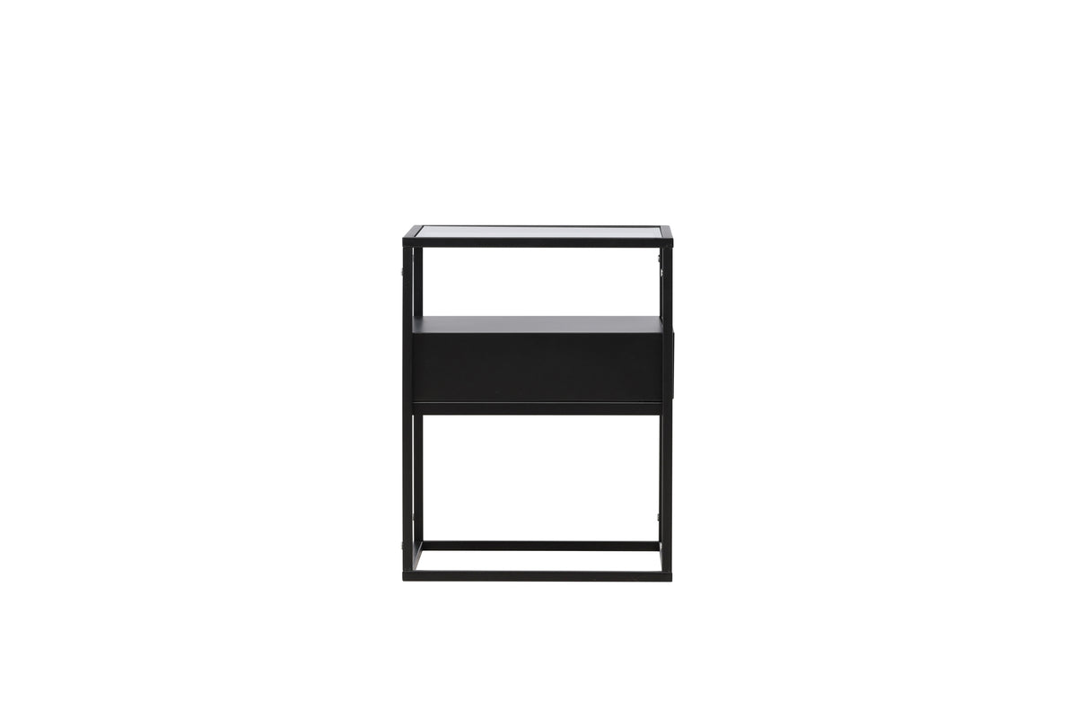 Fortaleza Sidebord 40 x 40 Sort
