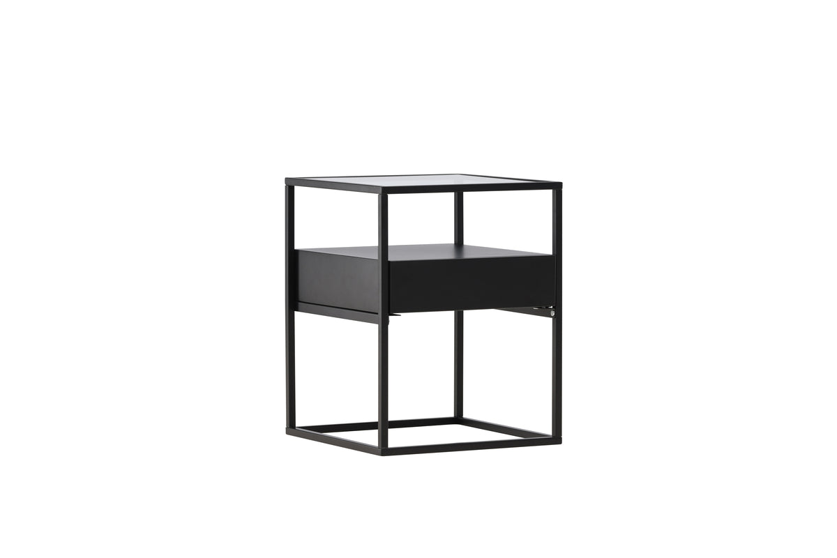 Fortaleza Sidebord 40 x 40 Sort