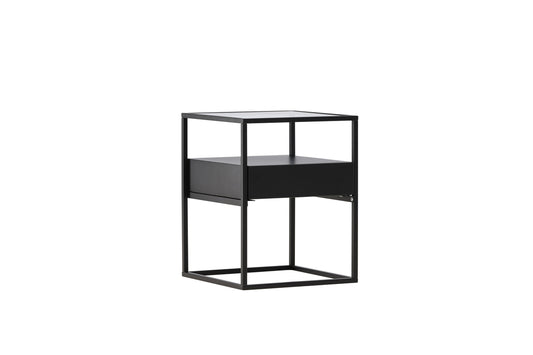 Fortaleza Sidebord 40 x 40 Sort