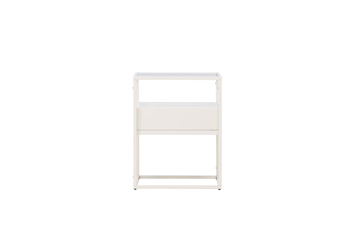 Fortaleza Sidebord 40 x 40 Hvid