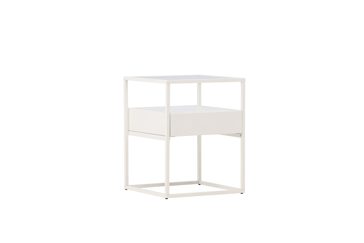 Fortaleza Sidebord 40 x 40 Hvid