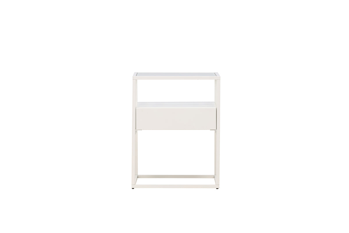 Fortaleza Sidebord 40 x 40 Hvid