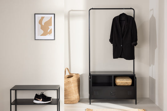 Bøjle 40 x 175 x 100 Sort