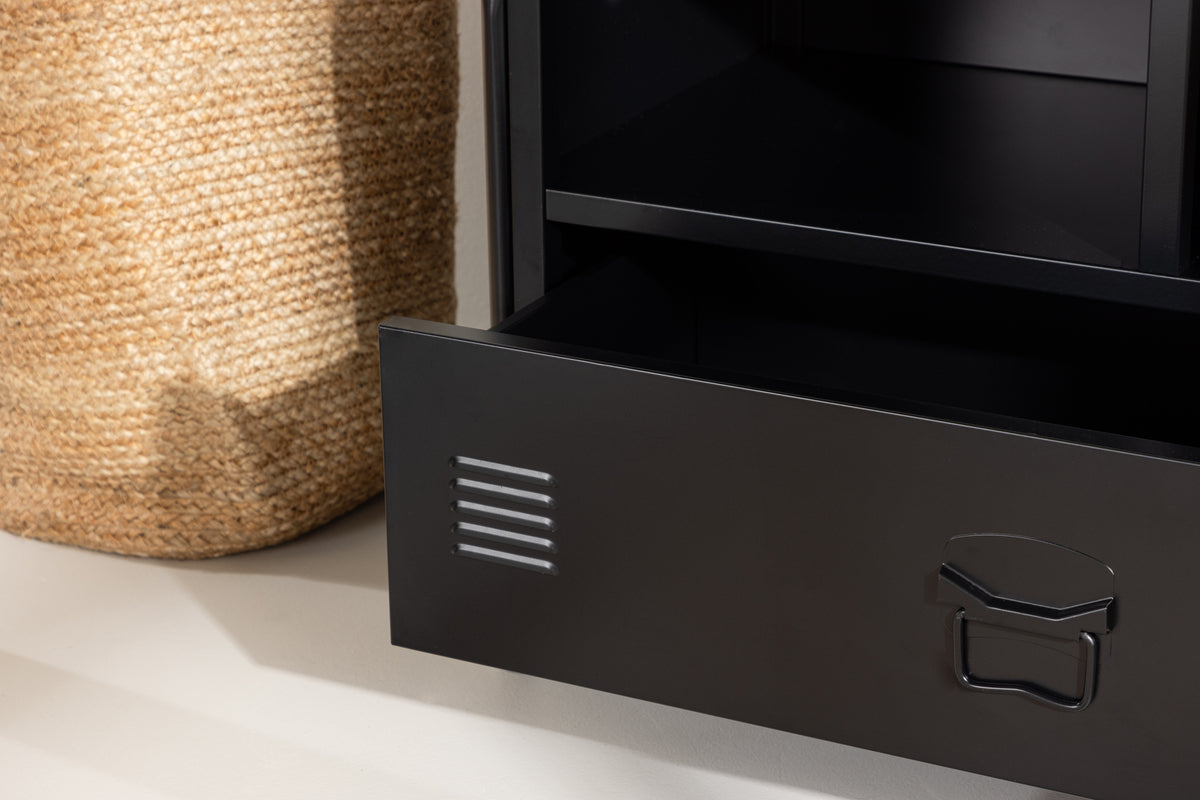 Quito Tøjstativ 40 x 100 x 175 Sort