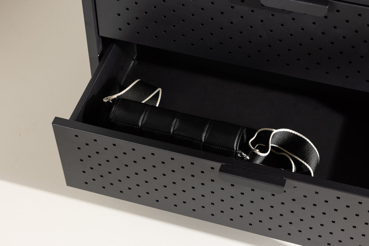 Malibu Tøjstativ 45 x 70 x 180 Sort