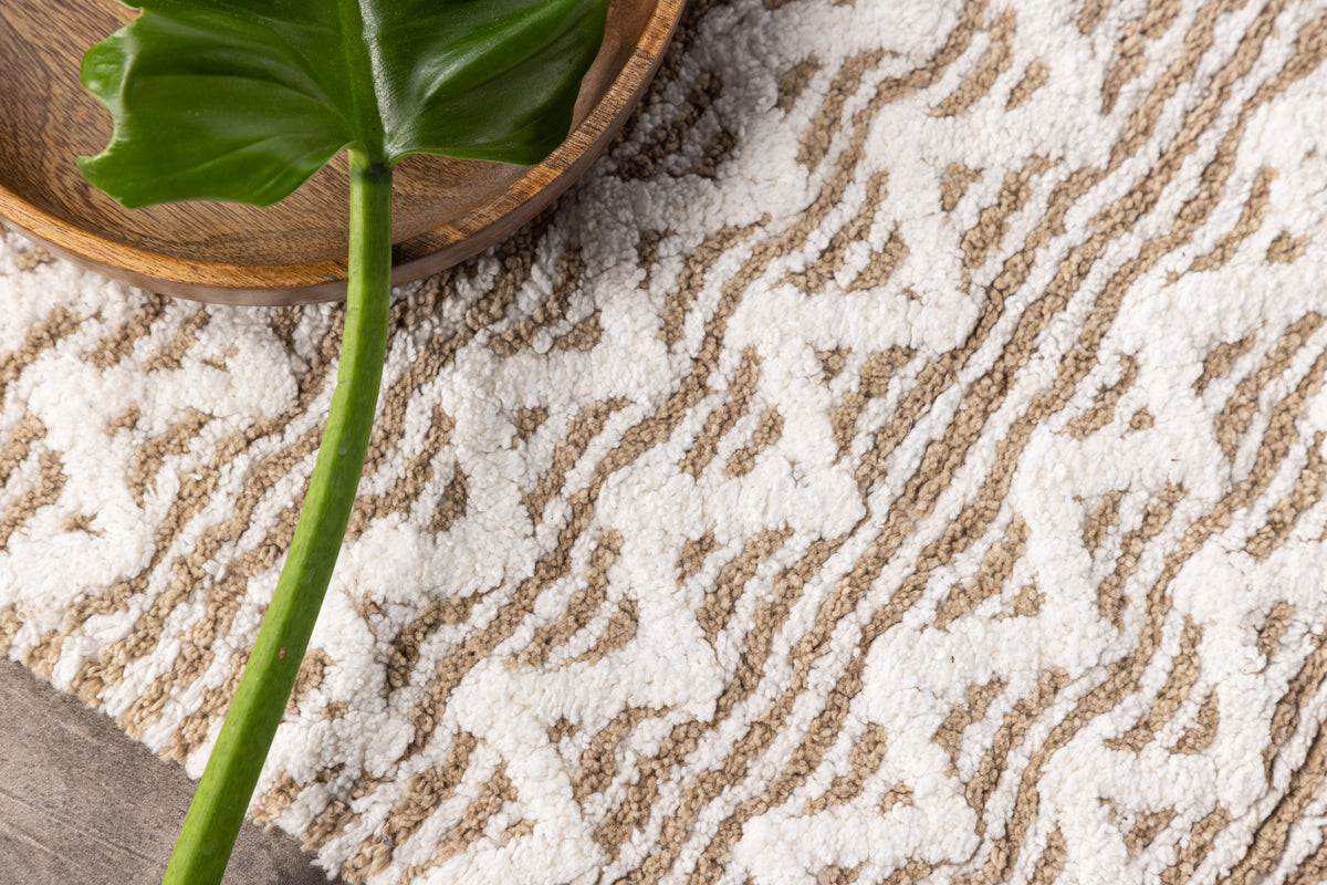 Philippa Rectangular Carpet 90 x 60 Sand