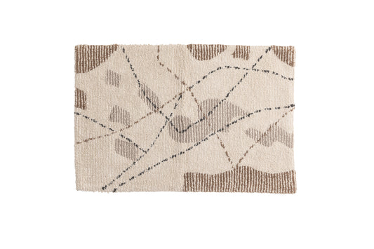 Paul Rectangular Carpet 90 x 60 Ivory