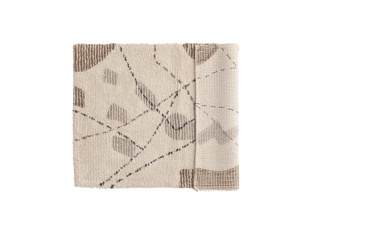 Paul Rectangular Carpet 90 x 60 Ivory